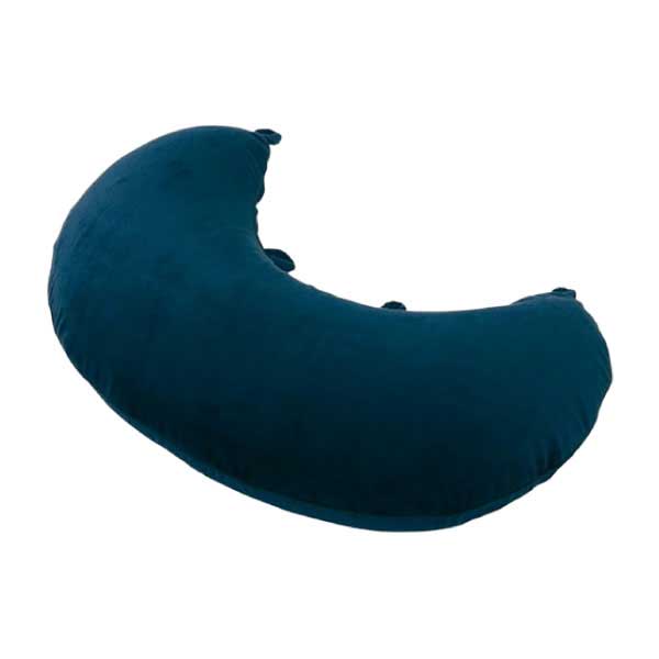 ニシダ マイクロビーズクッション ネイビー