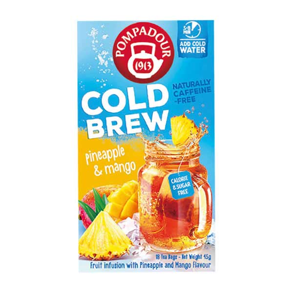 ＊ポンパドール コールドブリュー パイナップル＆マンゴー 45g（2.5g×18袋）