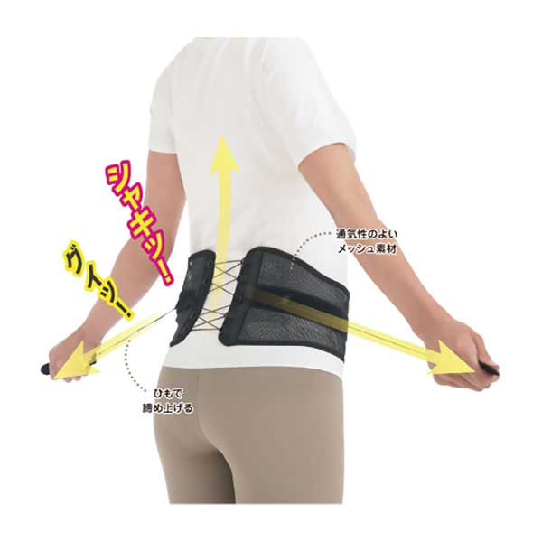 Dr.PRO シャキット腰ベルト ワイド M-L