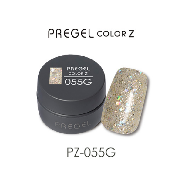 プリジェル カラーZ PZ-055G シャイニープリズムシルバー 3g