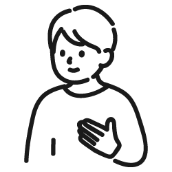 男性のイラスト