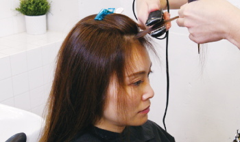 ドライ・アイロン操作