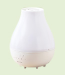 雫フォルムの上部給水式加湿器